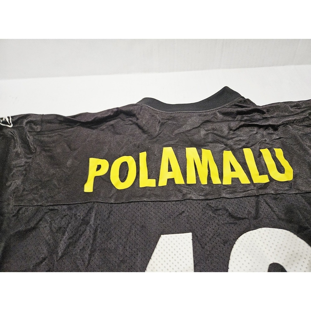 Size L - Women's Reebok NFL Steelers Jersey #43 Troy Polamalu - Picture 7 of 7